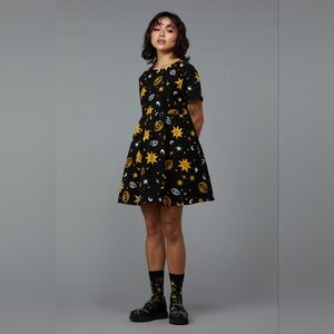 Dangerfield Celestial Print Dress